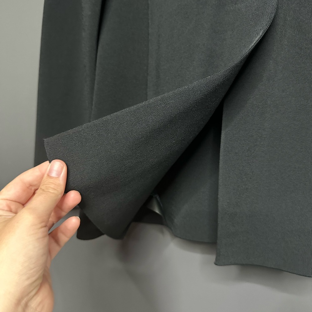 Theory Etiennette Stretch Knit Blazer Black M - Picture 9 of 9